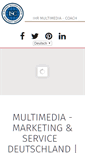 Mobile Screenshot of multimedia-marketing.eu